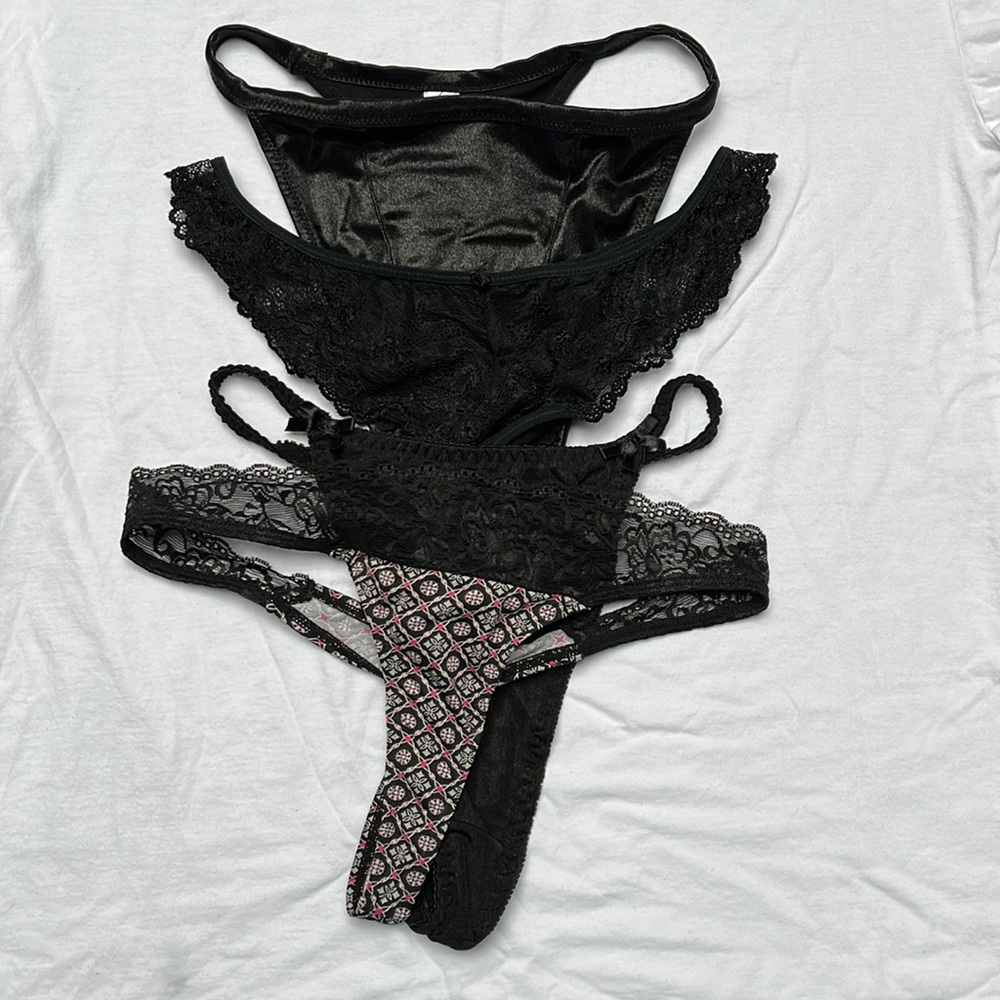 4 pairs THONG panties